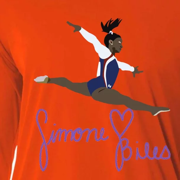 Simone Biles Cooling Performance Long Sleeve Crew