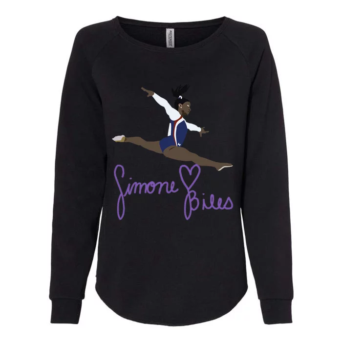 Simone Biles Womens California Wash Sweatshirt