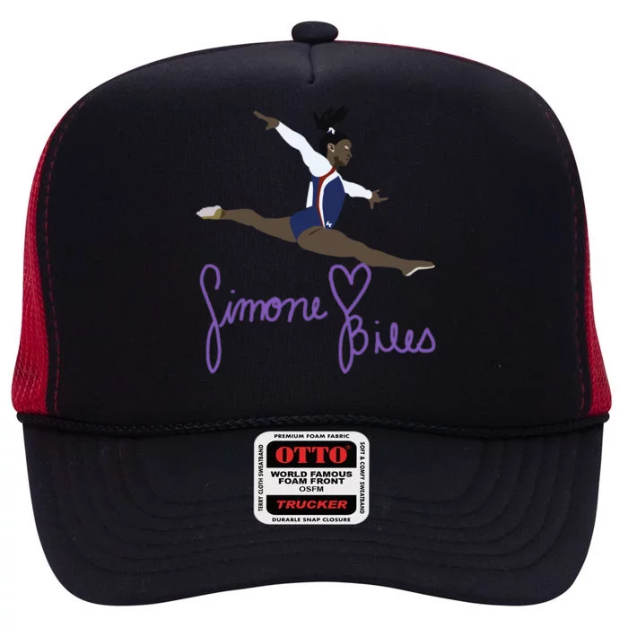 Simone Biles High Crown Mesh Trucker Hat