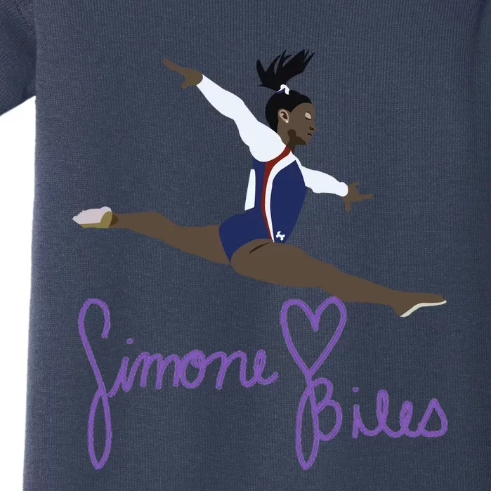 Simone Biles Baby Bodysuit