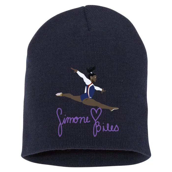 Simone Biles Short Acrylic Beanie