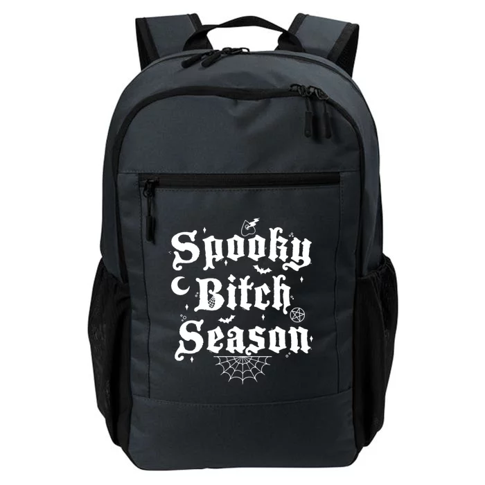 Spooky Bitch Season Classic Halloween Gift Daily Commute Backpack