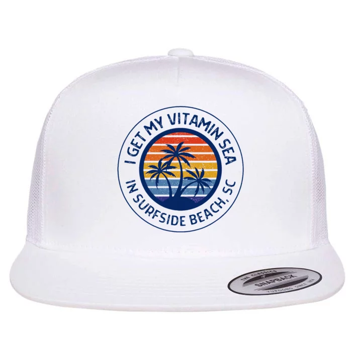 Surfside Beach Sc Surfside Beach South Carolina Vacation Flat Bill Trucker Hat