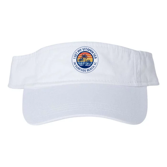 Surfside Beach Sc Surfside Beach South Carolina Vacation Valucap Bio-Washed Visor