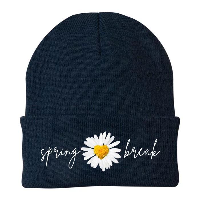 Spring Break Sunflower Knit Cap Winter Beanie