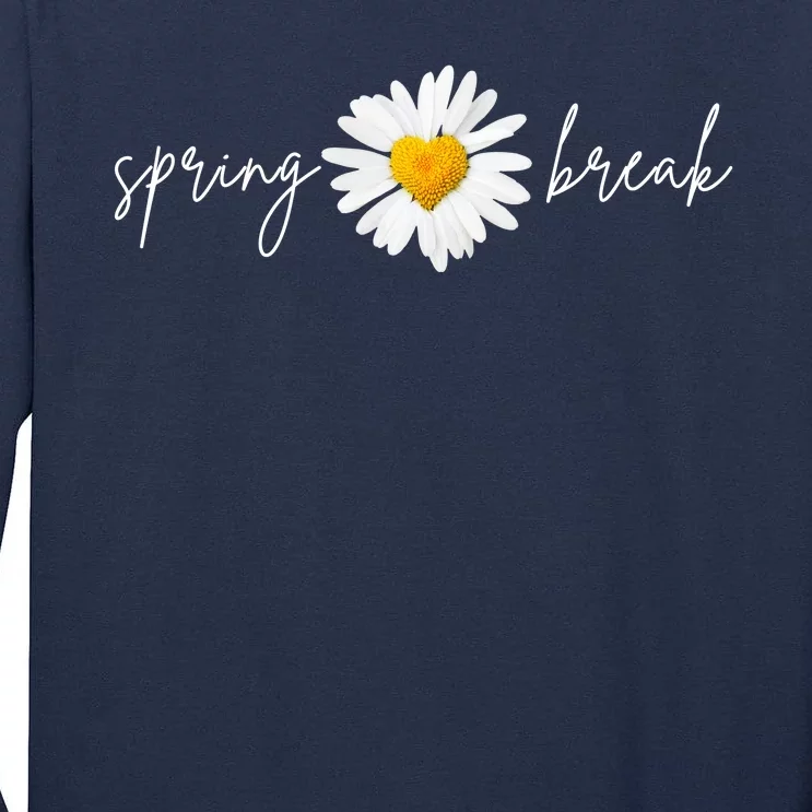 Spring Break Sunflower Tall Long Sleeve T-Shirt