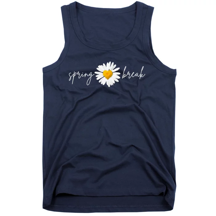 Spring Break Sunflower Tank Top