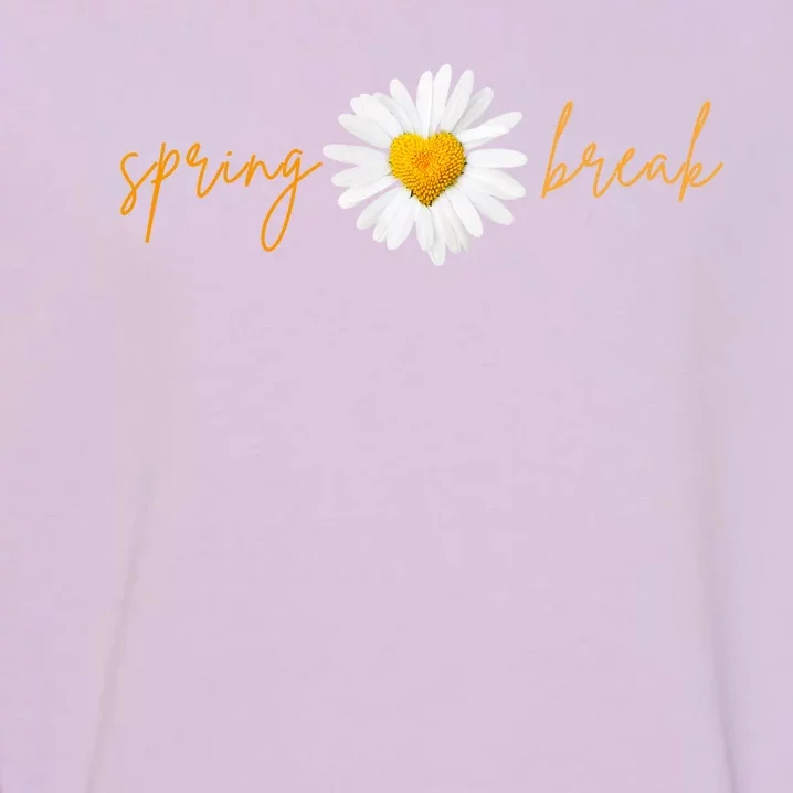 Spring Break Sunflower Garment-Dyed Sweatshirt