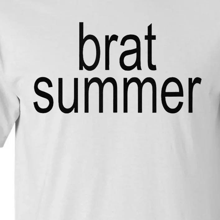 Simple Brat Summer Slogan Tall T-Shirt