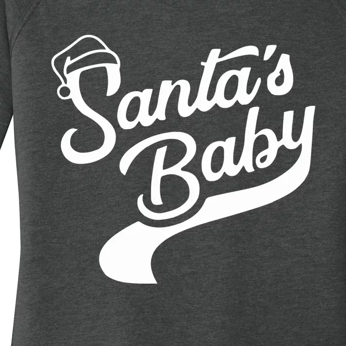 SantaS Baby Women's Perfect Tri Tunic Long Sleeve Shirt