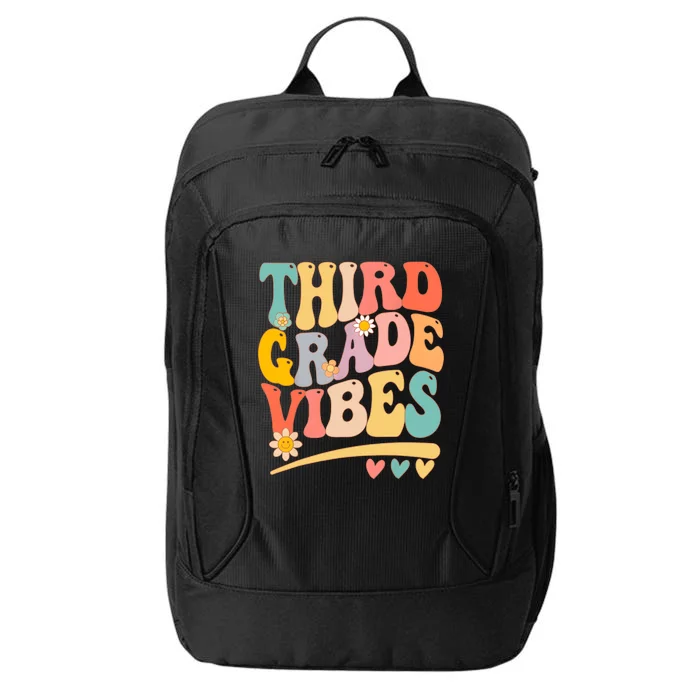 Third Grade Vibes For Girl Boy 3rd Grade Teacher City Backpack