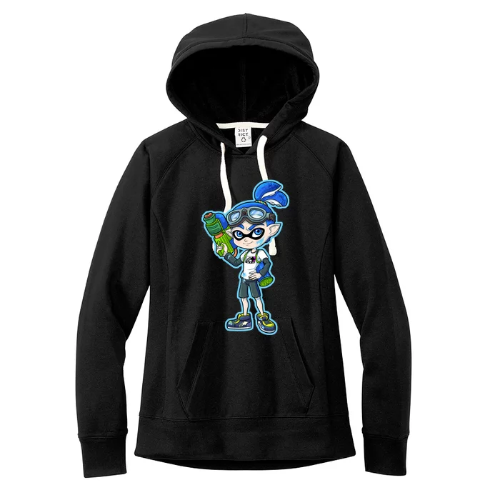 Squid Boy Women's Fleece Hoodie