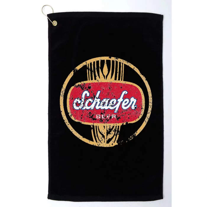 Schaefers Beer Platinum Collection Golf Towel