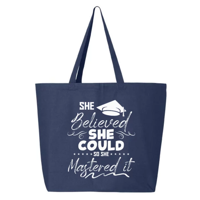 She Believed She Could So She Mastered It 25L Jumbo Tote