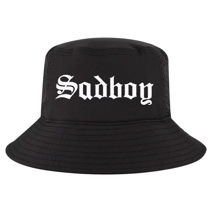 Sad Boy Sadboy Old English Typography Cool Comfort Performance Bucket Hat