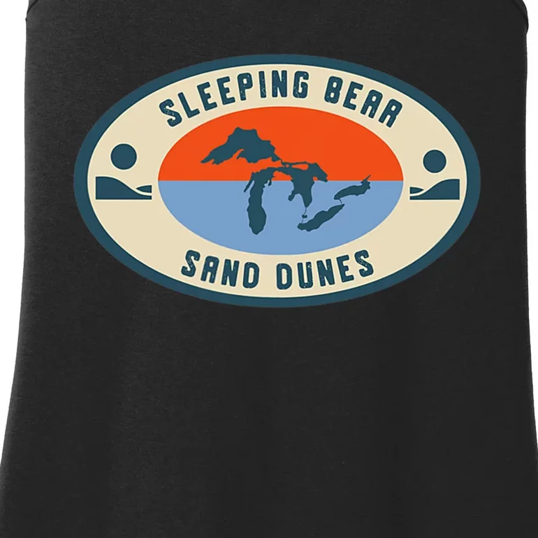 Sleeping Bear Sand Dunes Michigan Michigander Great Lakes Ladies Essential Tank