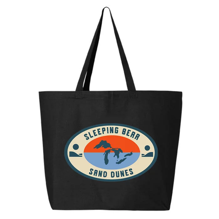 Sleeping Bear Sand Dunes Michigan Michigander Great Lakes 25L Jumbo Tote