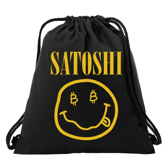 Satoshi Bitcoin Drawstring Bag