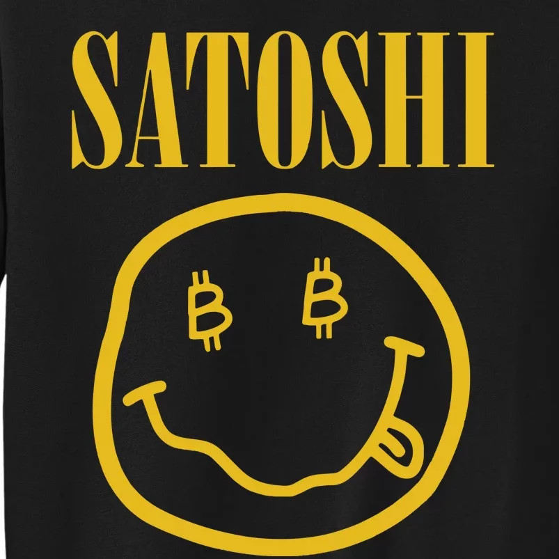 Satoshi Bitcoin Tall Sweatshirt