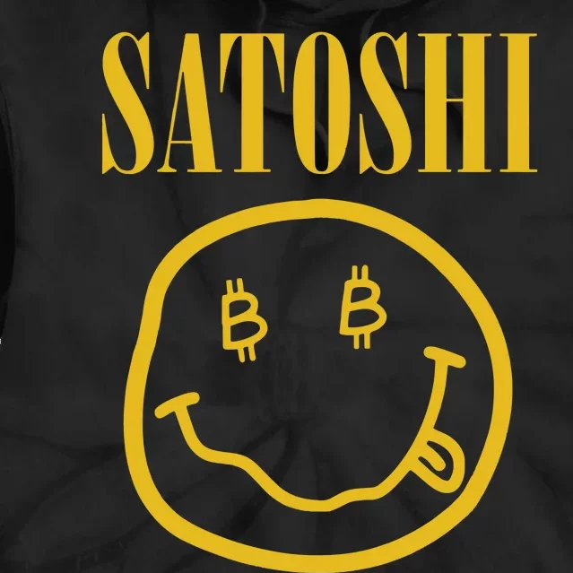 Satoshi Bitcoin Tie Dye Hoodie