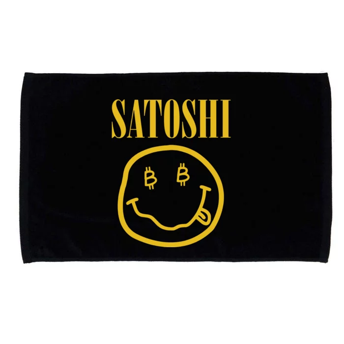 Satoshi Bitcoin Microfiber Hand Towel