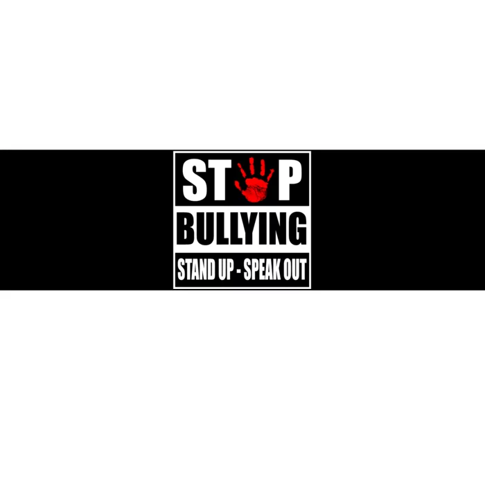 Stop Bullying Stand Up Speak Out Bumper Sticker