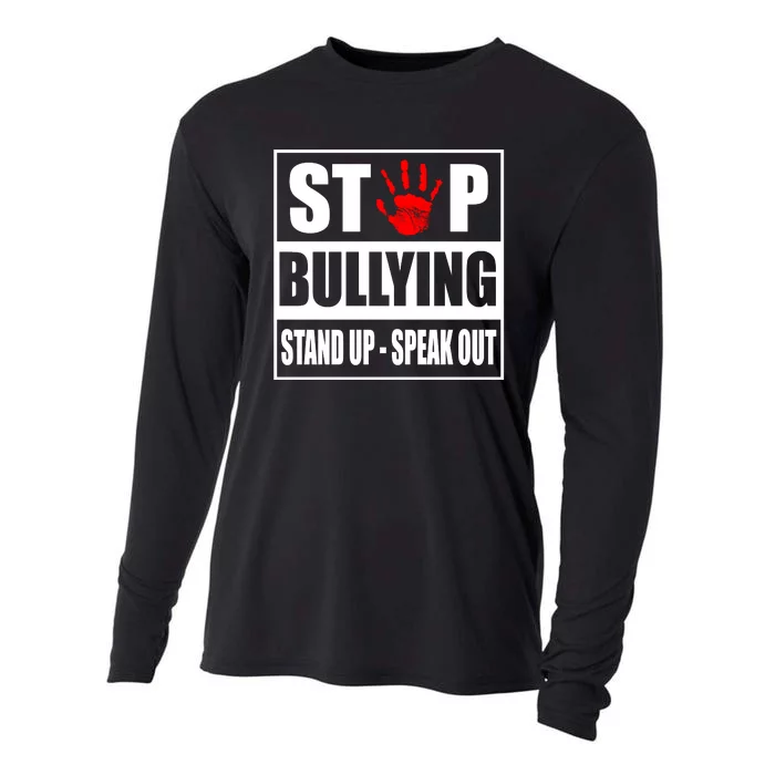 Stop Bullying Stand Up Speak Out Cooling Performance Long Sleeve Crew