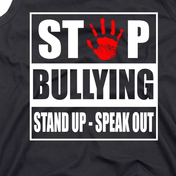 Stop Bullying Stand Up Speak Out Tank Top