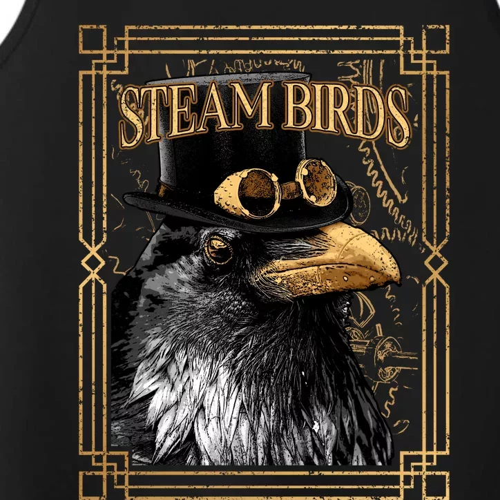 Steam Birds Performance Tank