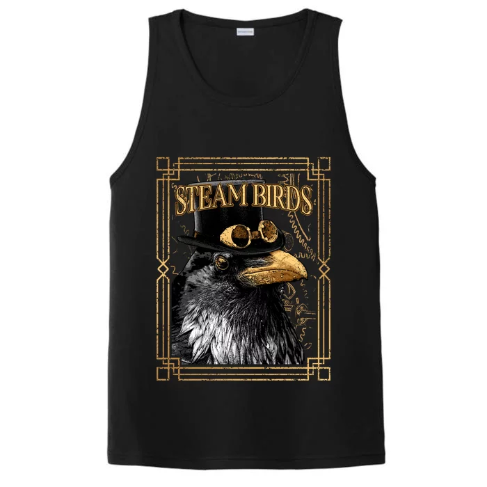 Steam Birds Performance Tank