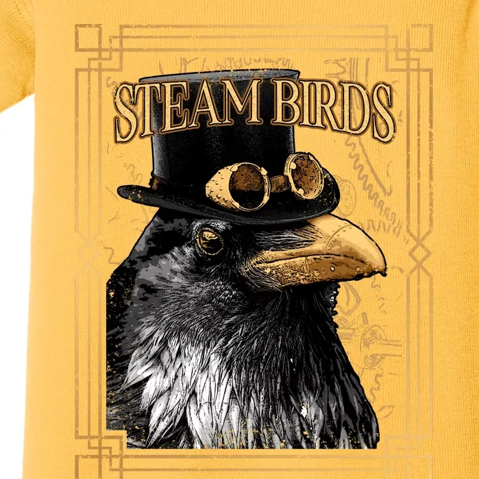 Steam Birds Baby Bodysuit