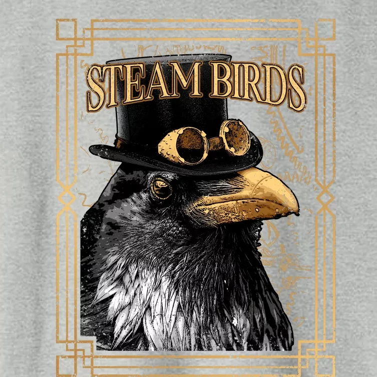 Steam Birds Women's Crop Top Tee