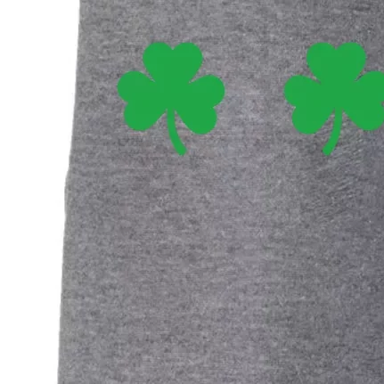 Shamrock Boobs Shirt Irish Boobies St Patricks Day Shirt Doggie 3-End Fleece Hoodie