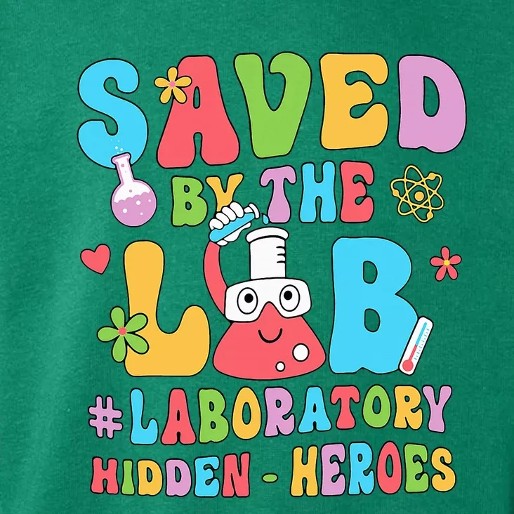 Saved By The Lab Laboratory Phlebotomy Week 2024 Lab Tech Toddler Hoodie