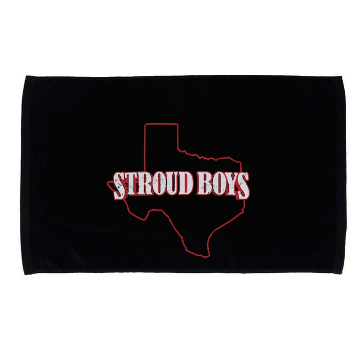 Stroud Boy Texans State Outline Microfiber Hand Towel