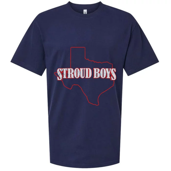 Stroud Boy Texans State Outline Sueded Cloud Jersey T-Shirt