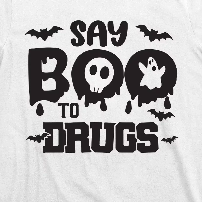 Say Boo To Drugs Red Ribbon Week T-Shirt