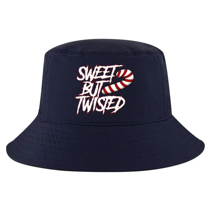 Sweet But Twisted Funny Candy Cane Peppermint Gift Cool Comfort Performance Bucket Hat