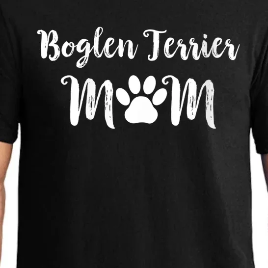 S Boglen Terrier Mom Dog Lover Vneck Pajama Set