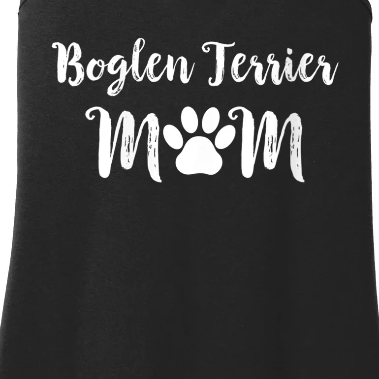 S Boglen Terrier Mom Dog Lover Vneck Ladies Essential Tank