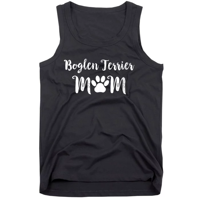 S Boglen Terrier Mom Dog Lover Vneck Tank Top