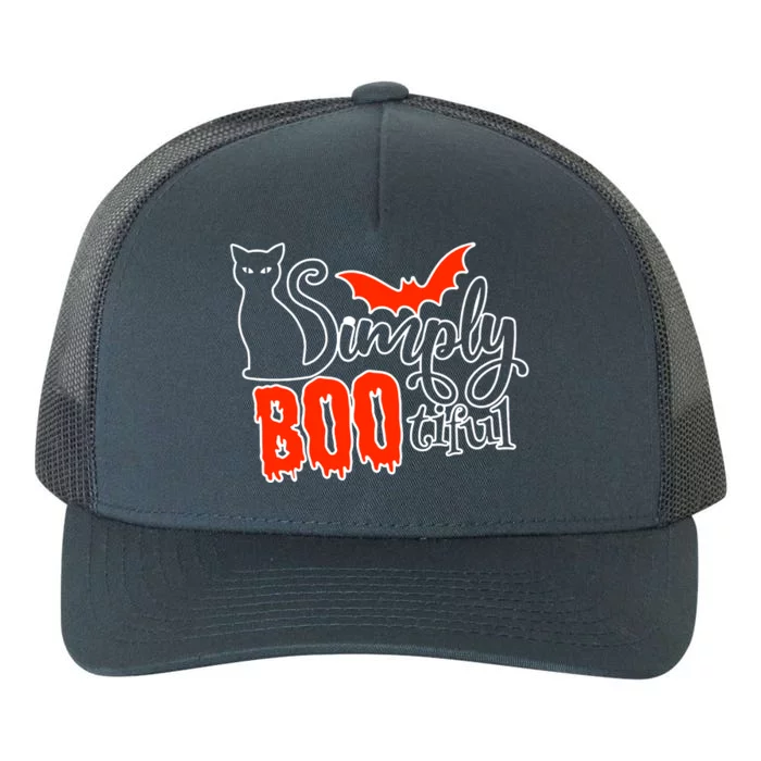 Simply Boo Tiful Yupoong Adult 5-Panel Trucker Hat