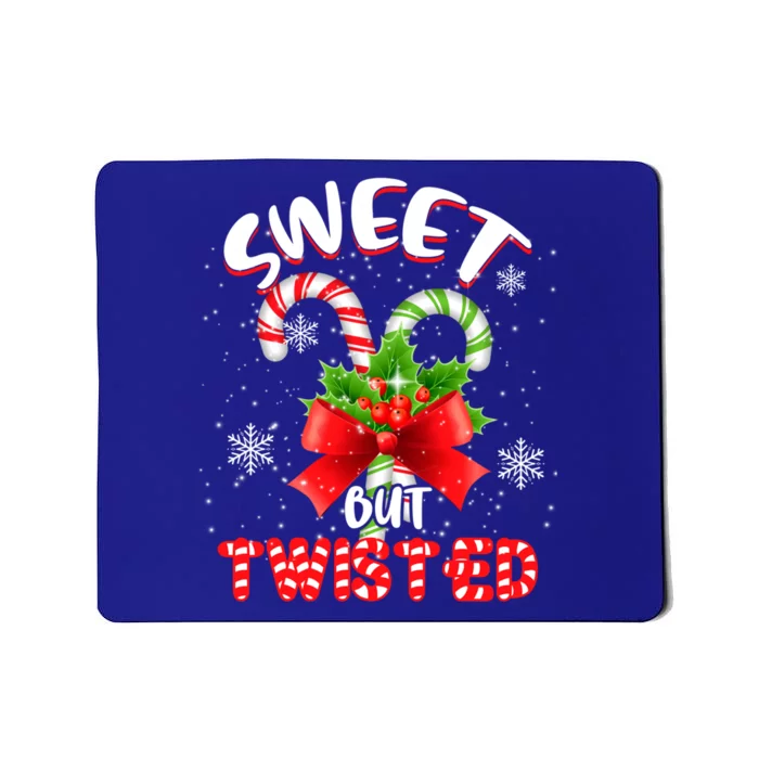 Sweet But Twisted Funny Christmas Candy Lollipop Costume Gift Mousepad