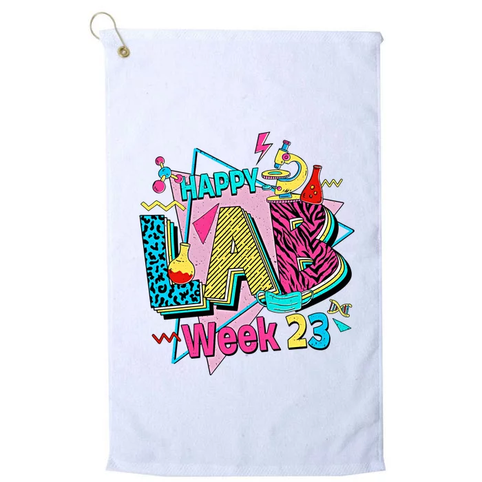 Saved By The Lab Only The Best Support The Rest Lab Week Team Platinum Collection Golf Towel