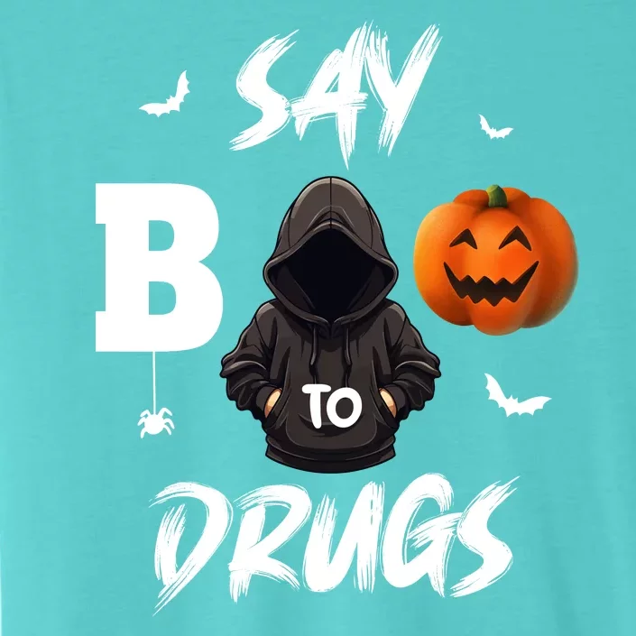 Say Boo To Drugs Halloween Pumpkin Awareness ChromaSoft Performance T-Shirt