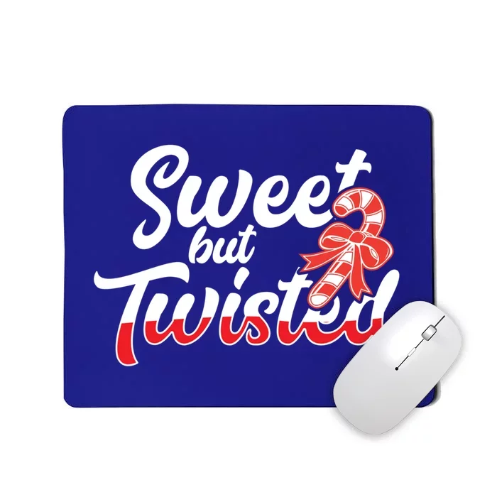 Sweet But Twisted Funny Christmas Candy Lollipop Costume Gift Mousepad