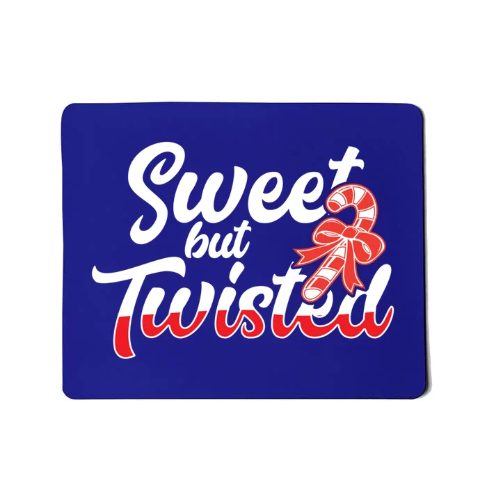 Sweet But Twisted Funny Christmas Candy Lollipop Costume Gift Mousepad