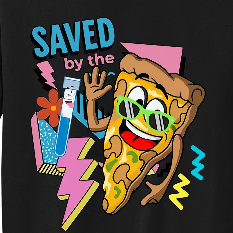 Saved By The Pizza Lab Week Medical Lab Science Lab Tech Phlebotomy Sweatshirt