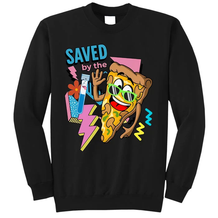 Saved By The Pizza Lab Week Medical Lab Science Lab Tech Phlebotomy Sweatshirt