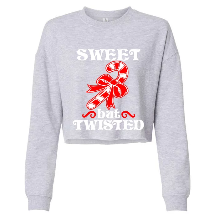 Sweet But Twisted Cropped Pullover Crew